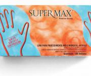Luva para procedimento não cirúrgico sem pó – Supermax Nitrilo Powder Free